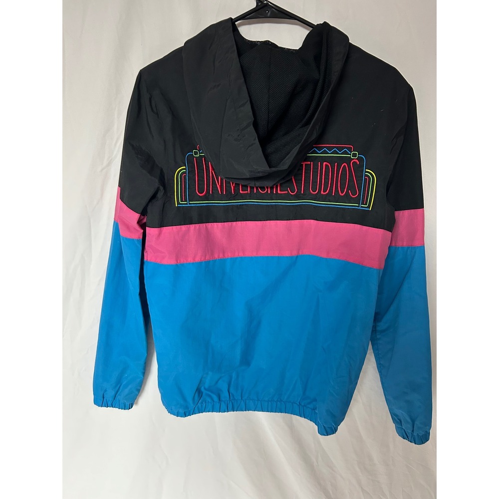 Universal Studios Windbreaker Jacket XS Retro Col… - image 2